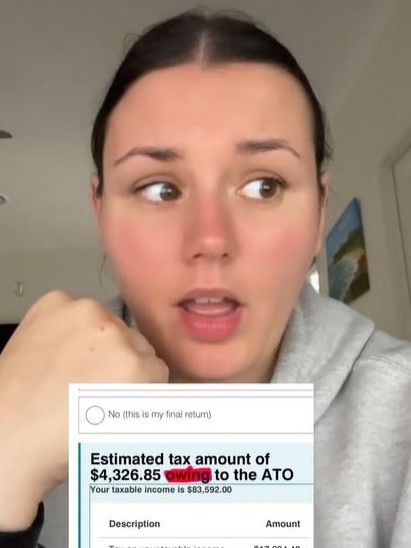 One creator revealed she was hit with a $4300 bill. Picture: @weightlosswestbrook/TikTok