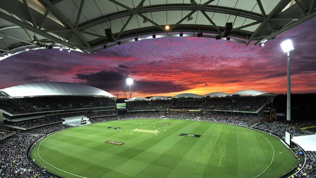 Adelaide Oval has become known around the world for its day-night Test match. Picture: AAP Image/David Mariuz