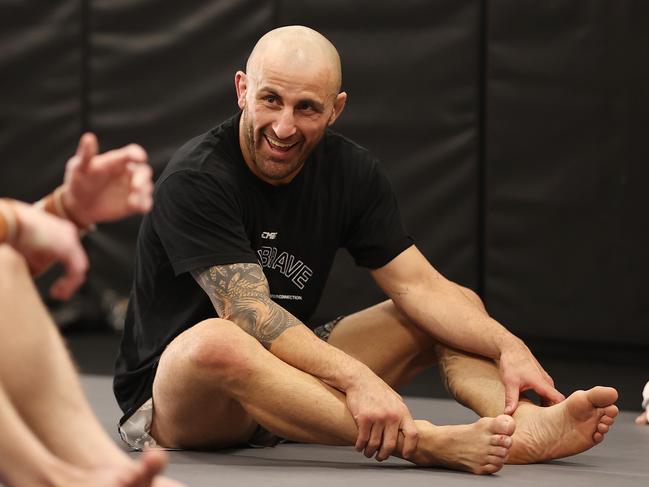 Volkanovski says he's happiest when he's training. Picture: Getty Images