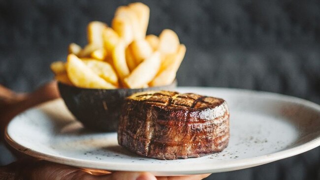 The Monte beef steak from Meat and Wine Co Circular Quay. Picture: Instagram