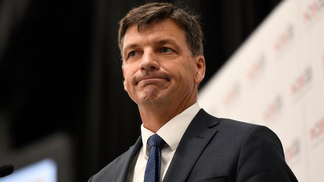 Federal Minister for Energy Angus Taylor will be writing to Mr Kean this week. Picture: AAP Image/Bianca De Marchi