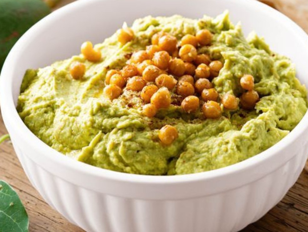 Avocado hummus.