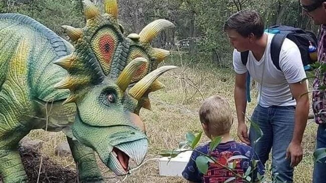 Parents are being told to be cautious about the July 2022 Darwin Dinosaur Festival.