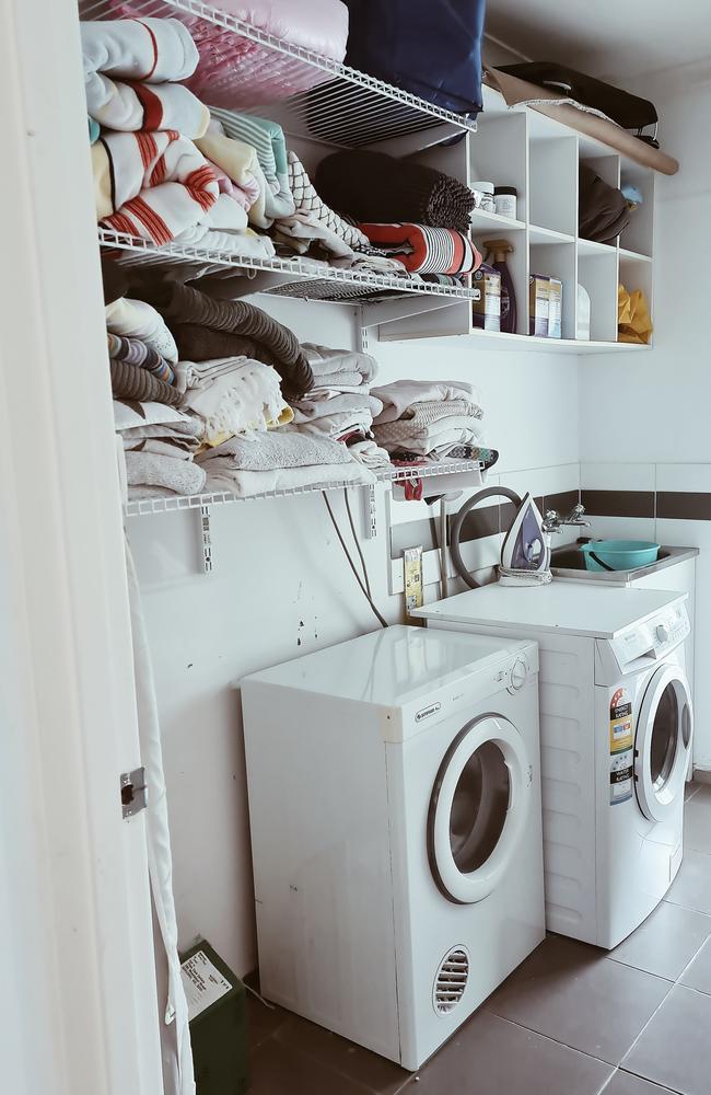 Ms Thomas said she ‘hated’ using her old laundry.