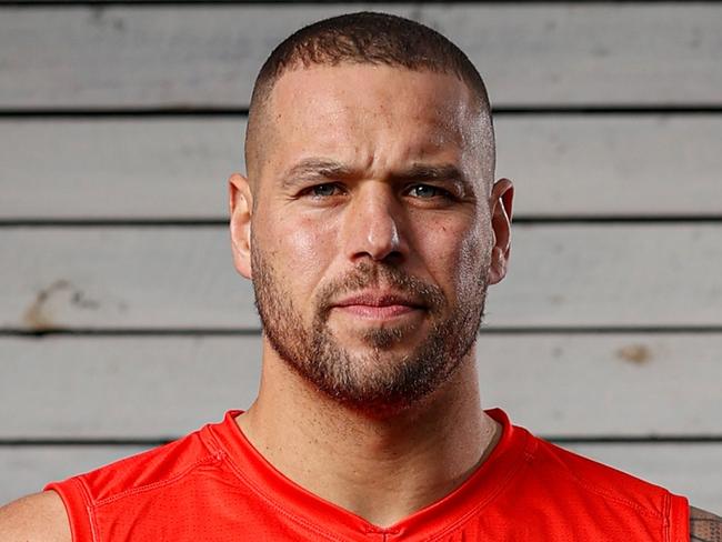 Lance Franklin in the new Pride guernsey.  Must credit Michael Willson / AFL Photos.