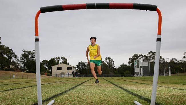 Nicholas earned a silver medal at the recent Oceania Melanesian Athletics Championships