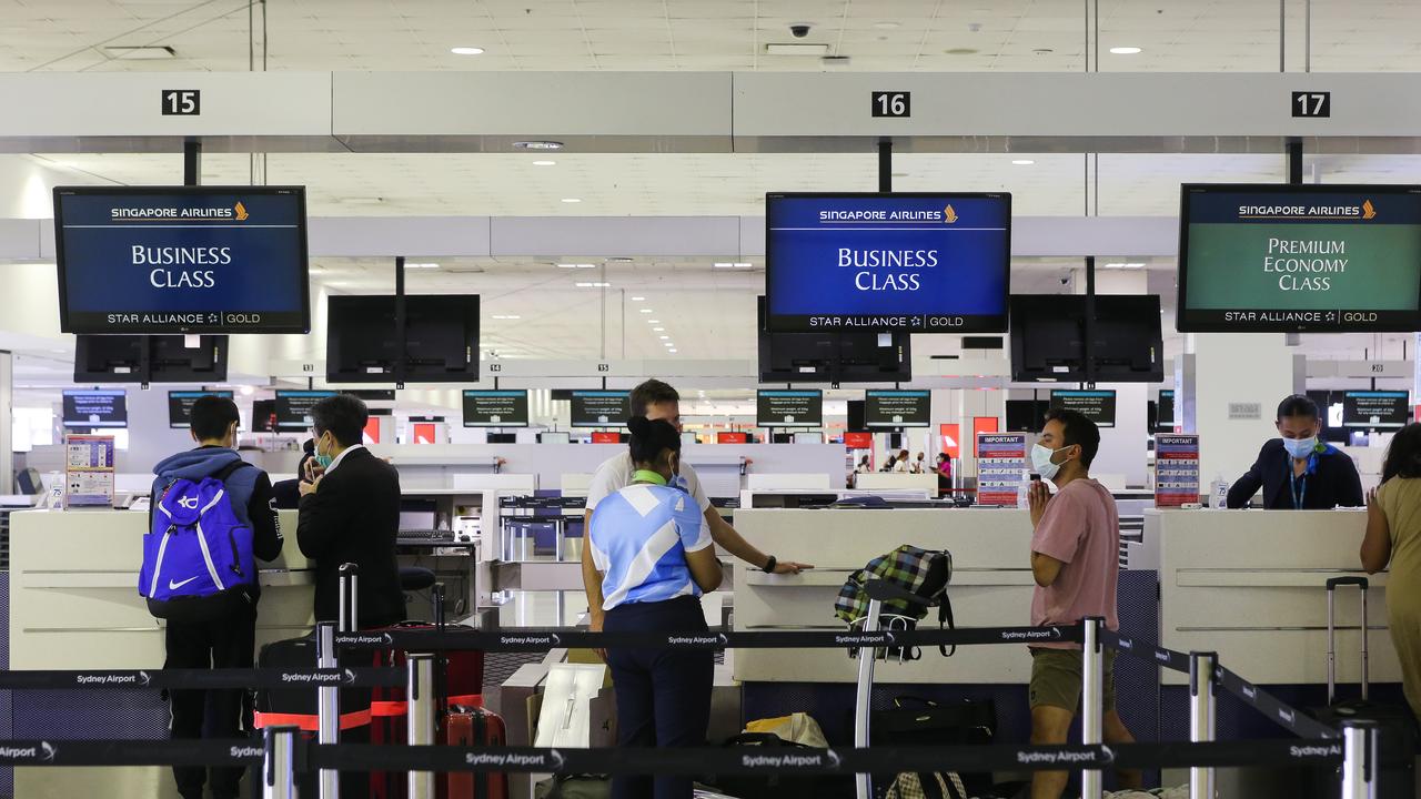 62 per cent of potential passengers said they were discouraged from flying around the country due to the risk of border closures. Picture: NCA Newswire / Gaye Gerard