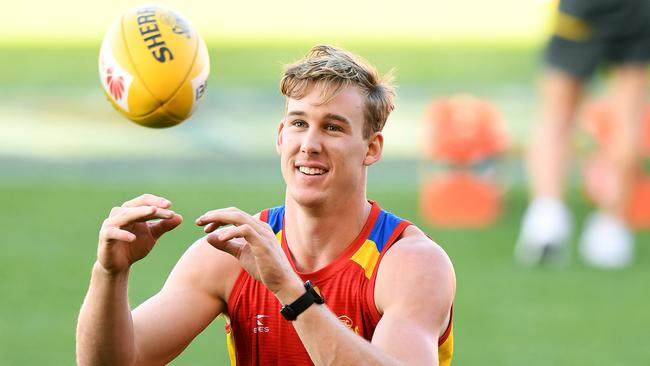 Chris Pelchen says Collingwood is in the hunt for Tom Lynch. Photo: AAP Image/Dave Hunt