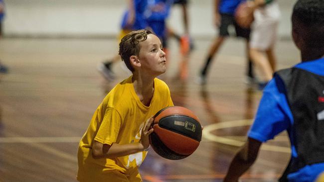 Junior basketball action on the Gold Coast. Picture: Jerad Williams