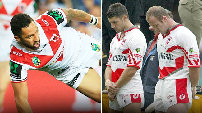 Benji can’t believe the Dragons would trot out such an awful kit.