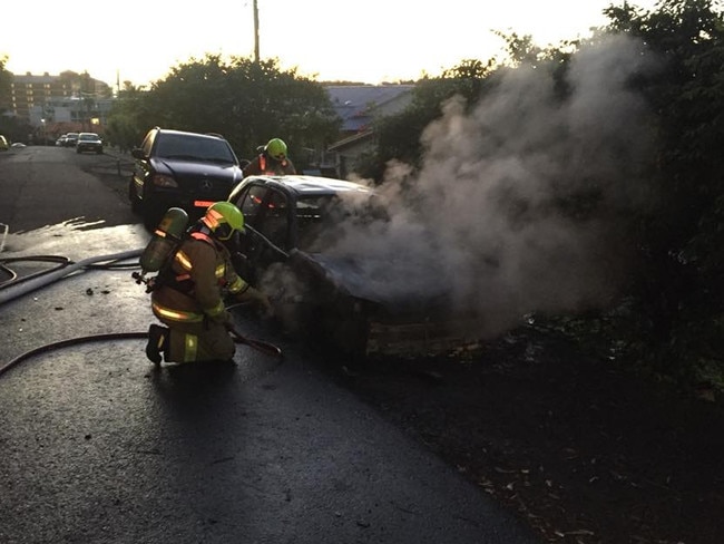 Crews extinguished the fire. Picture: Terrigal Fire Brigade