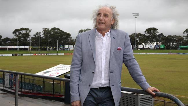 John Platten at Elizabeth Oval where he started his stellar career. Picture: Dean Martin/Advertiser