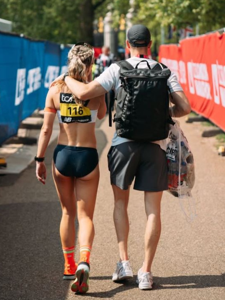 Supporters agreed marathon runners have been wearing similar attire for years. Picture: Instagram/HollyArcher