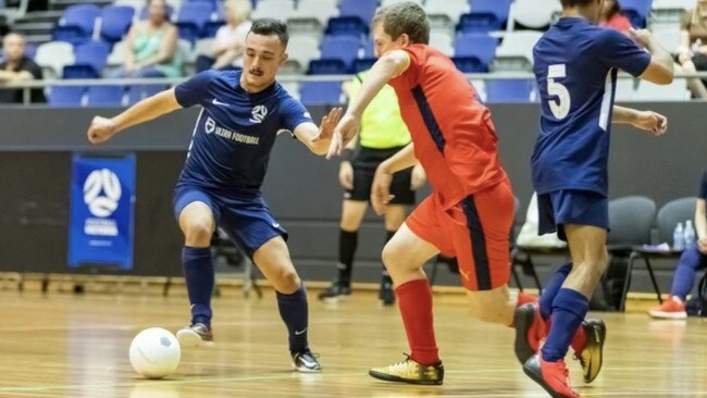 AWD Open Mixed player Tycen Heeger named among top performers at futsal nationals. Picture: Supplied.