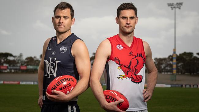 Flagstaff Hill champion David Kearsley (right). Picture: Brad Fleet