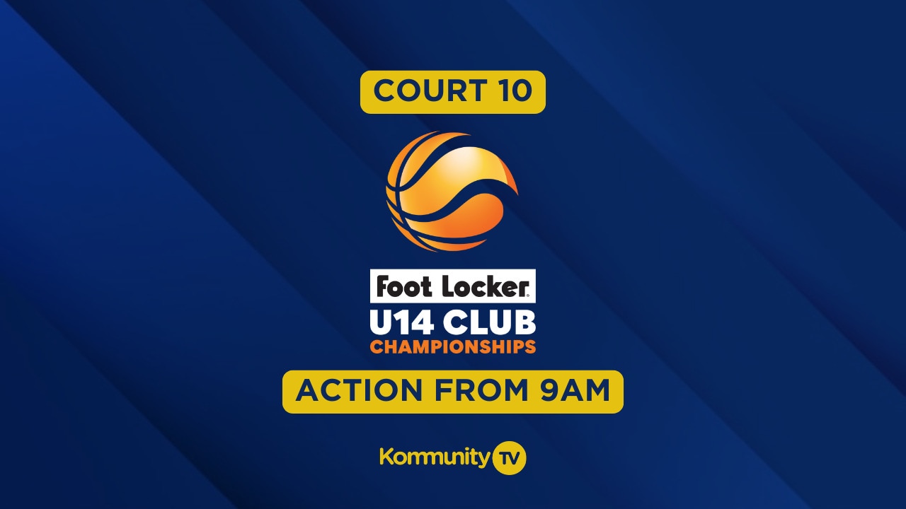 Live: 2024 Basketball Australia U14 Club Championships Day 4 - Court 10