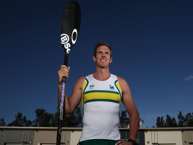 Ken Wallace, the Gold Coast-based member of the Australian kayaking team for Rio