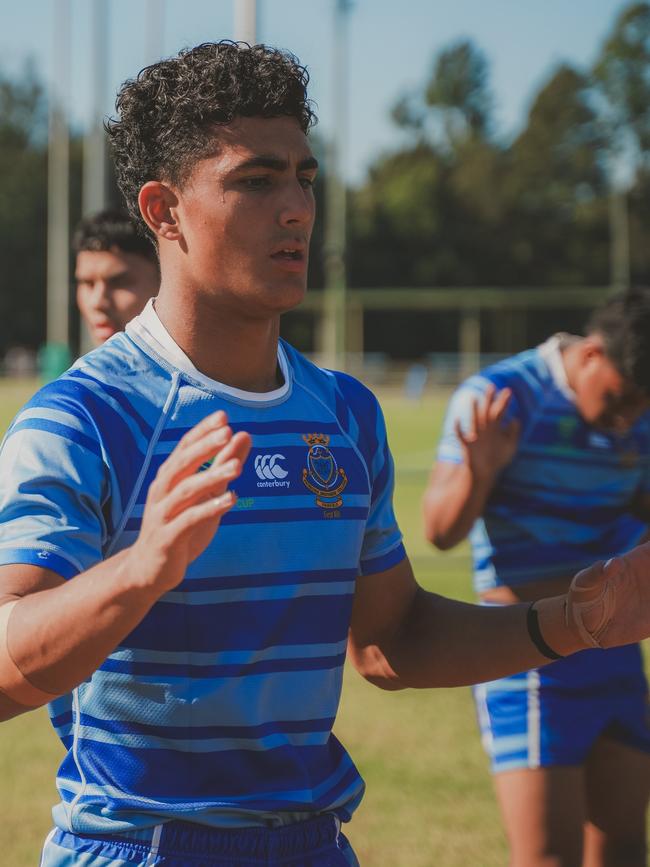 Jeziah Papa will captain Patrician Brothers Fairfield in the 2025 Peter Mulholland Cup. Picture: Patrician Brothers' College, Fairfield