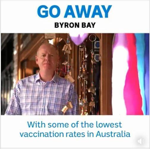 BYRON: Tom Gleeson on his latest Go Away segment.