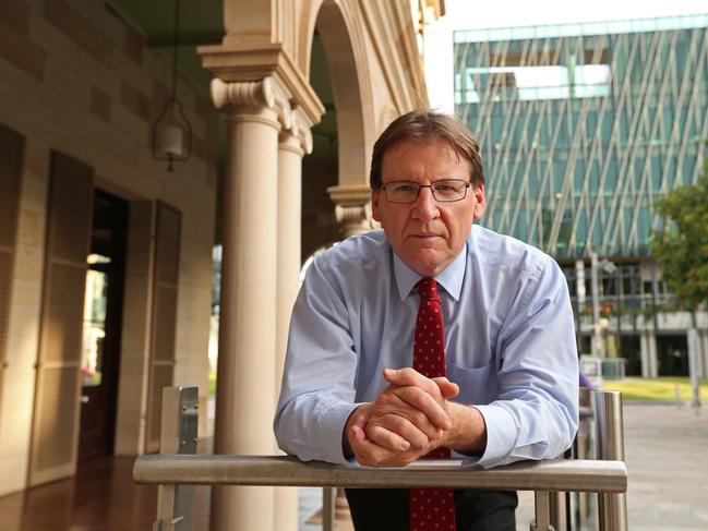 Queensland University of Technology vice-chancellor Peter Coaldrake made 14 recommendations for the state government. Picture: Supplied