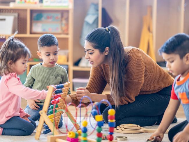 Generic Childcare photo, Kids playing, Kindergarten, Picture: Getty Images,