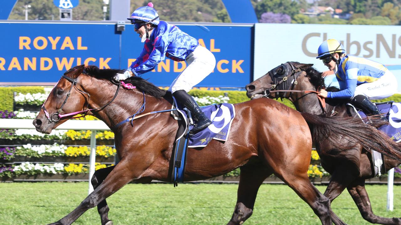 Torrens gave Jenny Duggan a career highlight winning the Listed City Tattersalls Cup at Randwick. Picture: Grant Guy