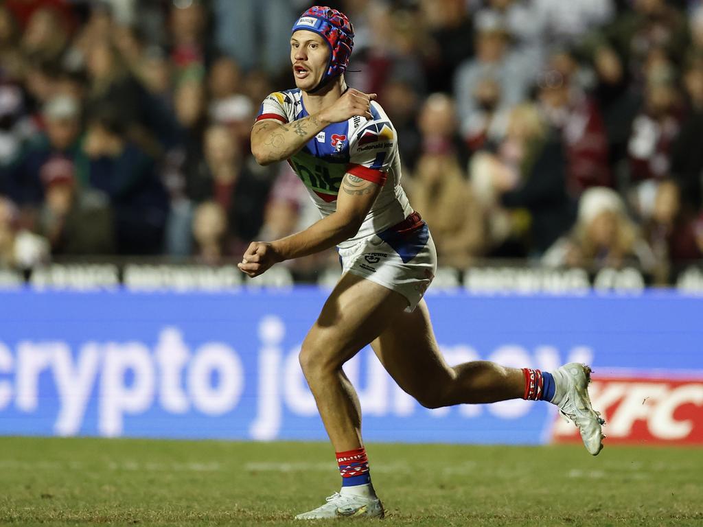 The Knights are not getting tremendous value out of Kalyn Ponga. Picture: Mark Evans/Getty Images