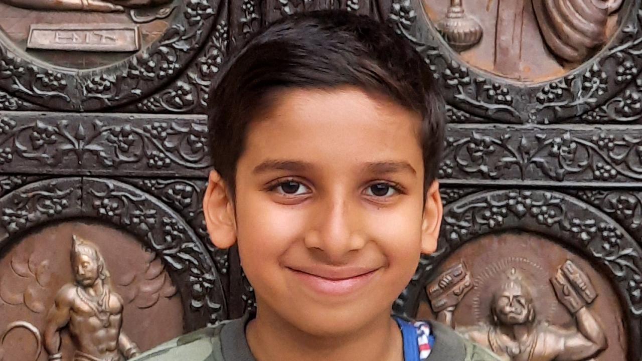 Adit Garg, 10, was a year 4 student at Epping Public School when he won the Primary News Story (Video) category of the inaugural Kids News Junior Journalist competition with his dynamic report of the Granny Smith Festival. Picture: supplied