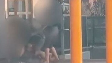 The latest incident outside the Nambour Train Station, pictured, follows another road rage attack in Bli Bli.