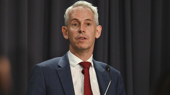 Immigration Minister Andrew Giles. Picture: NCA NewsWire / Martin Ollman