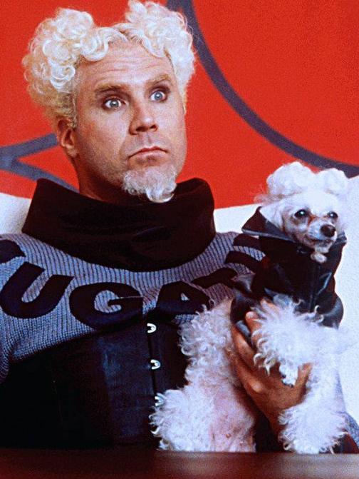 Will Ferrell as Mugatu in Zoolander.