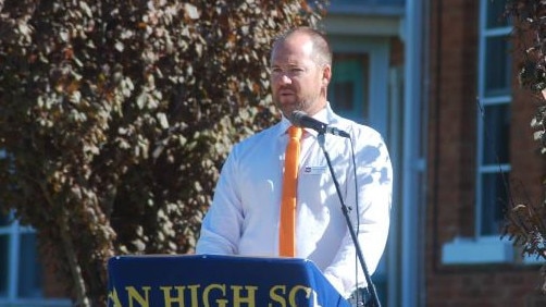 Narara Valley High School principal Michael Gibson has been sacked following a lengthy investigation by the Department of Education. Picture: supplied