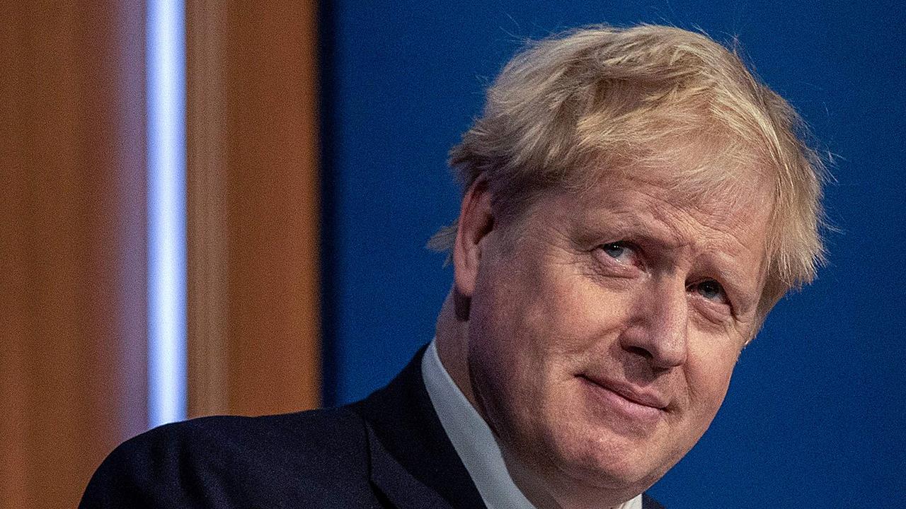 Britain will endure its current wave of Covid-19 — driven by the more contagious Omicron variant — without re-entering lockdown, Boris Johnson has said. Picture: Jack Hill/AFP