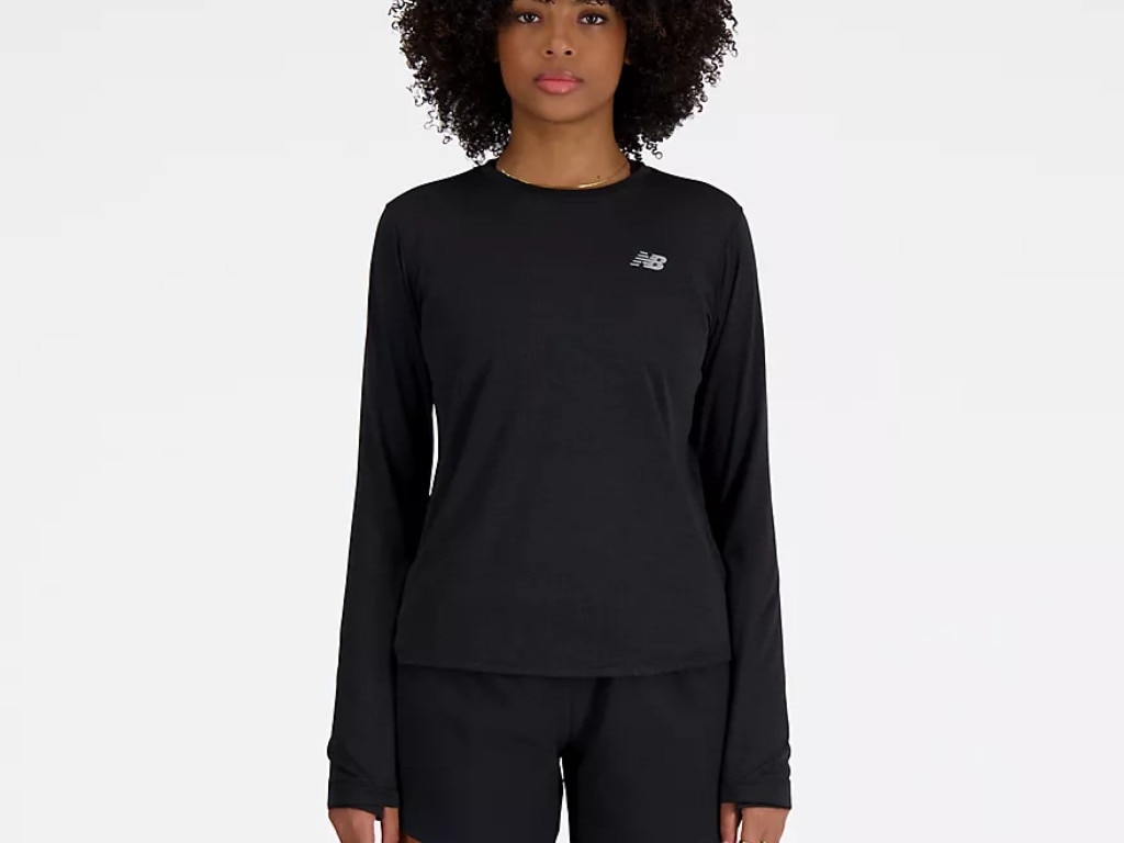 Laura Henshaw loves this lightweight long sleeve for running, as do we. Image: New Balance