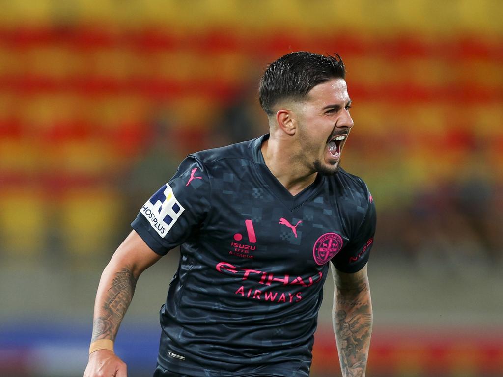 Marco Tilio scored the winner for Melbourne City. Picture: Getty Images