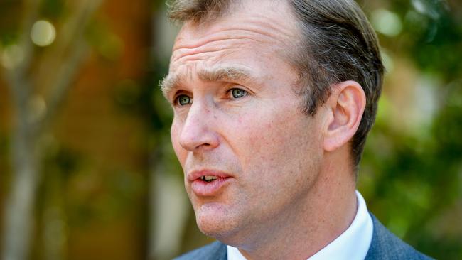 NSW Education Minister Rob Stokes said schools should be having discussions around the #MeToo movement and sexual misconduct. Picture: AAP