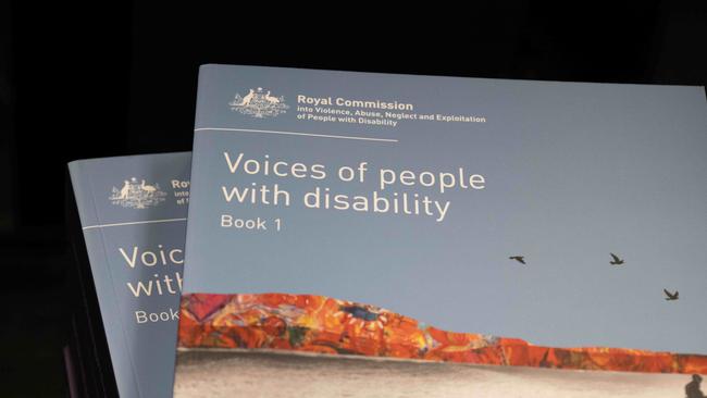 The report contained nearly a million words and detailed 7944 submissions. Picture: NCA NewsWire/Emma Brasier