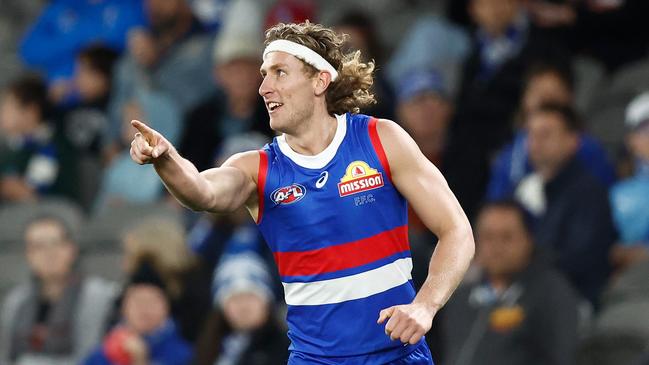 The Bulldogs are confident they can keep Aaron Naughton. (Photo by Michael Willson/AFL Photos via Getty Images)