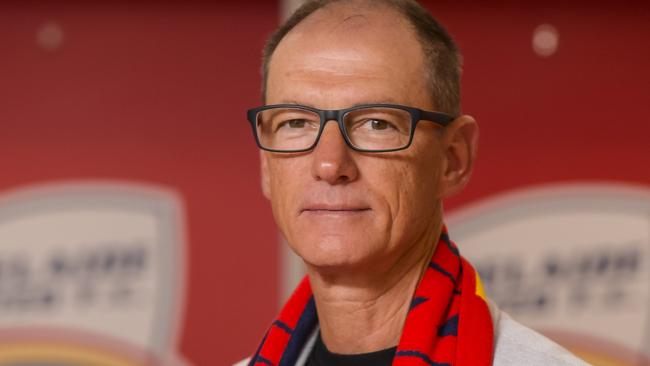 ADELAIDE, AUSTRALIA - NewsWire Photos - MAY 26, 2025:  New Adelaide United coach Airton Andrioli at Coopers Stadium Picture: NewsWire / Roy VanDerVegt