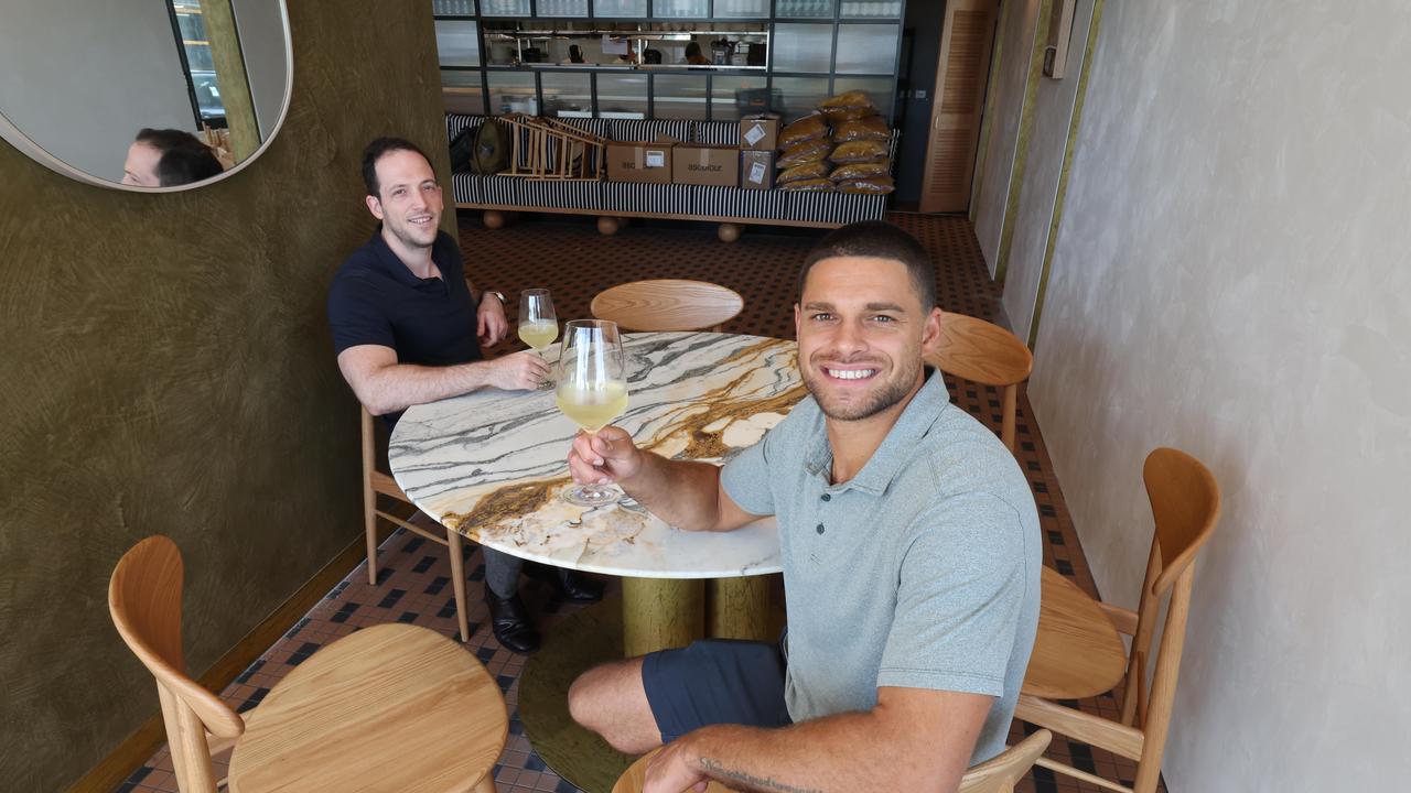 The family behind Siblings at Kirra are getting ready to open their second restaurant in the southern Gold Coast suburb called Hanks.Brothers TJ Cianci and Jarrod Kyle getting ready for the opening. Picture Glenn Hampson