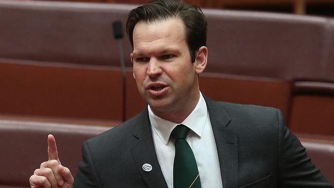 Minister for Resources and Northern Australia Senator Matt Canavan. Picture: Kym Smith