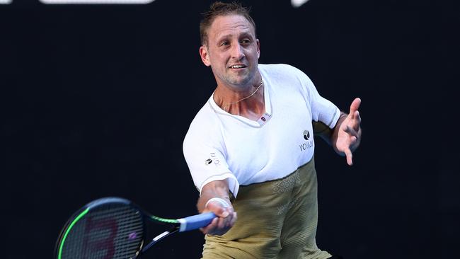 Tennys Sandgren took one final swipe at Open organisers. Picture: Getty Images