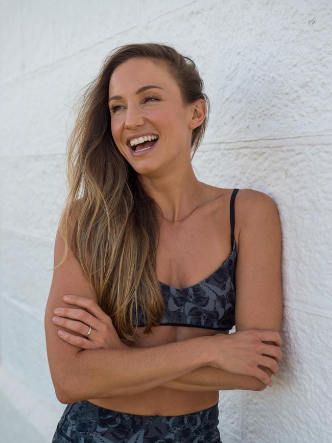 Libby Babet – personal trainer and lover of her home suburb Bondi. Picture: Lyndon Marceau