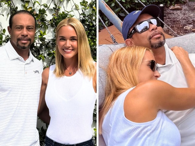 Tiger Woods announced his new girlfriend to the world. Image: Instagram