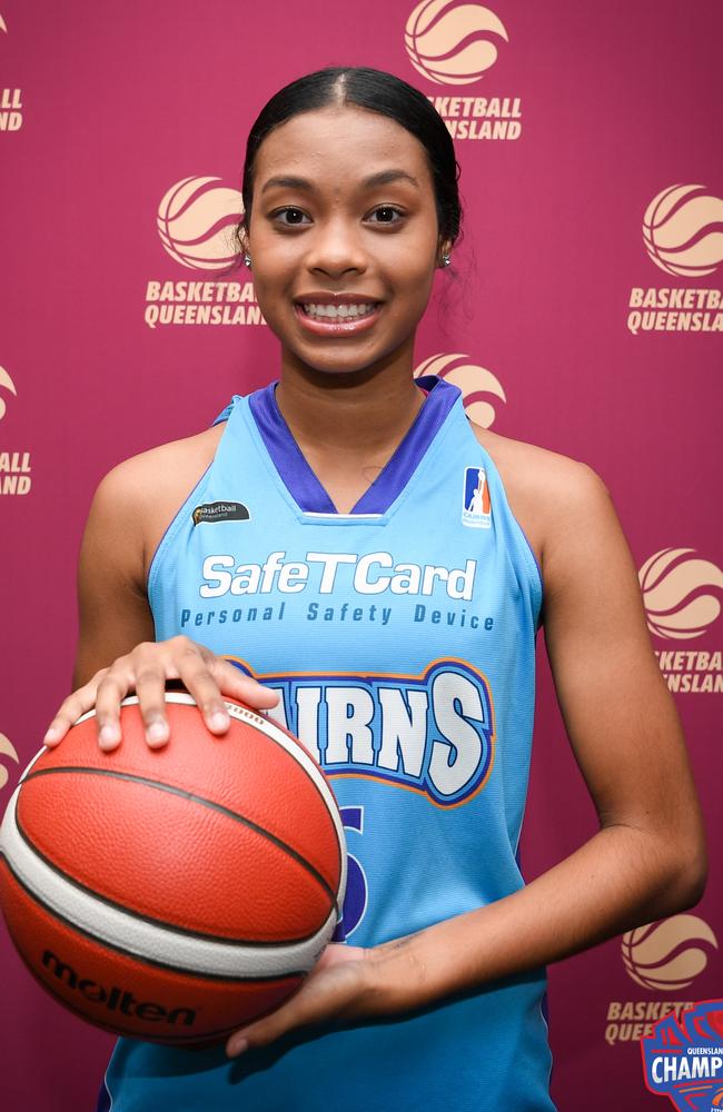 Cairns Dolphins young gun Taryn Bond. Picture: Basketball Queensland/Highflyer Images