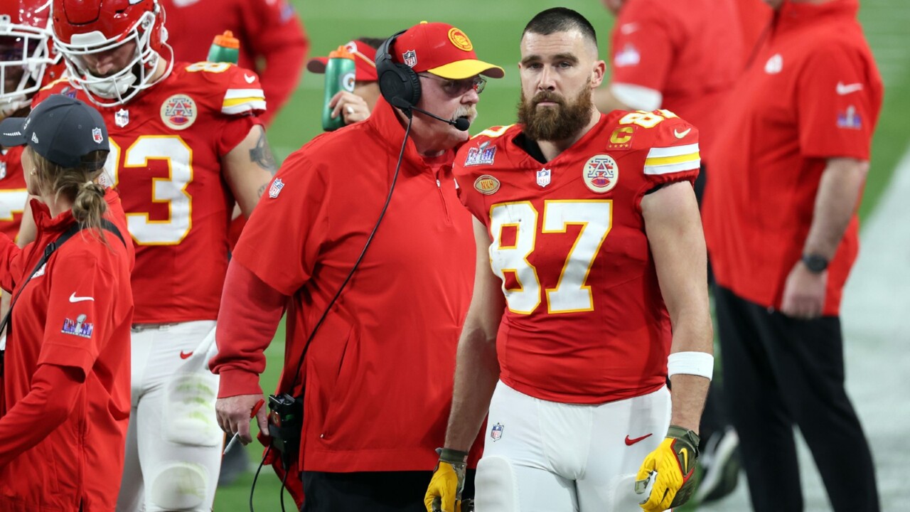 Travis Kelce ‘manhandled’ coach at the Super Bowl