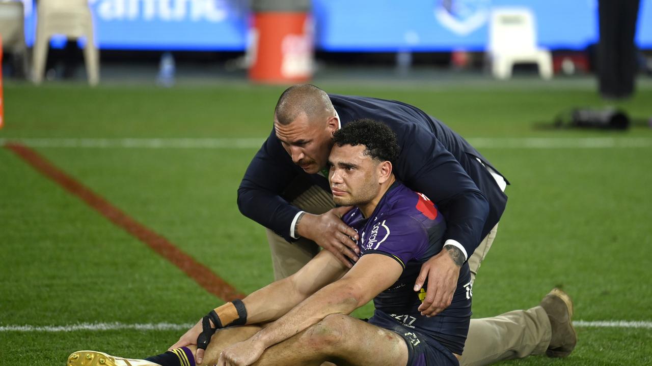 Nelson Asofa-Solomona has been named on an extended bench for the Storm in what would be his first game back from suspension.Picture: NRL Photos