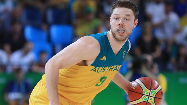 Matthew Dellavedova has high ambitions for the Boomers at the World Cup. Picture: Alex Coppel