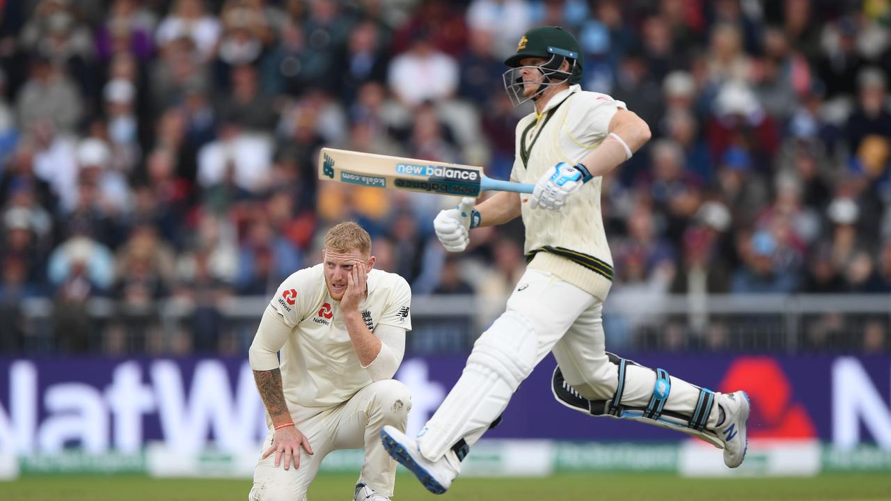 Steve Smith has cashed in after a costly no-ball from Jack Leach to score an Ashes double century.