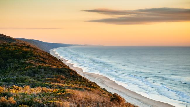 Five cabins are proposed to be built along the 100km Cooloola Great Walk.